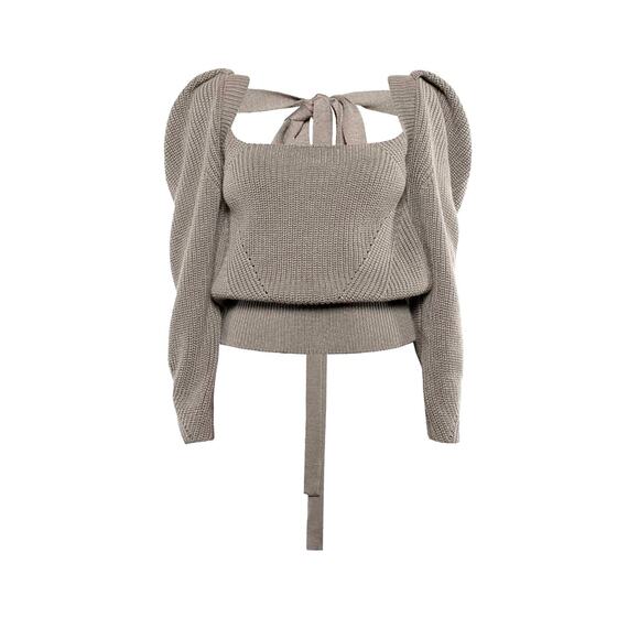 Anna October Rachel Wool Sweater in Grey Size XS - Picture 2 of 11